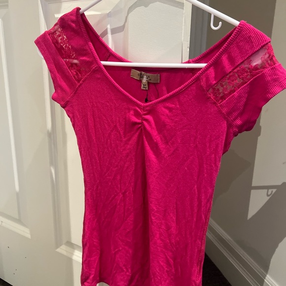 Bershka pink vintage top - Picture 1 of 2